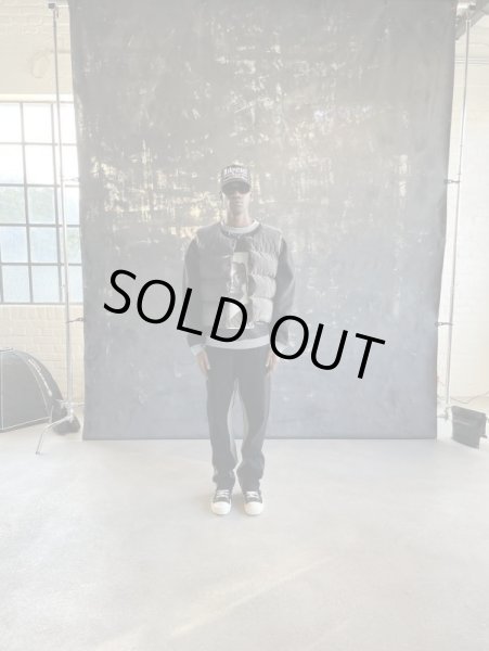 画像4: ASKYURSELF / military canvas puffer vest (4)