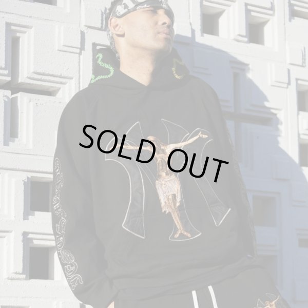 画像7: MAYO / jesus embroidery hoodie (7)