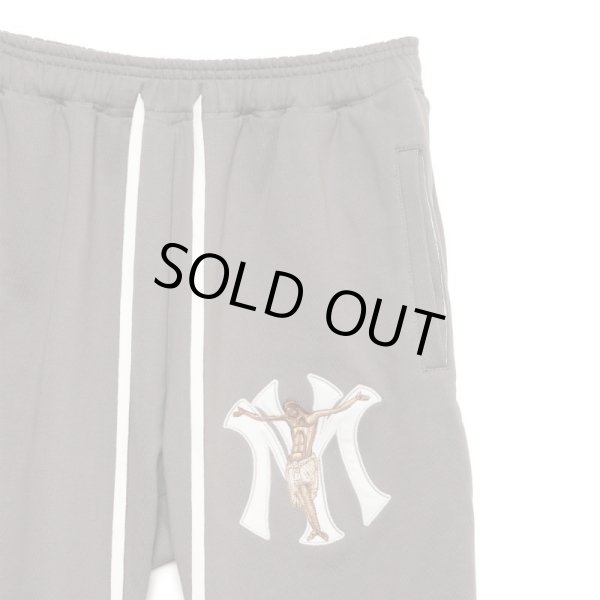 画像3: MAYO / jesus embroidery side snap lounge pants (3)