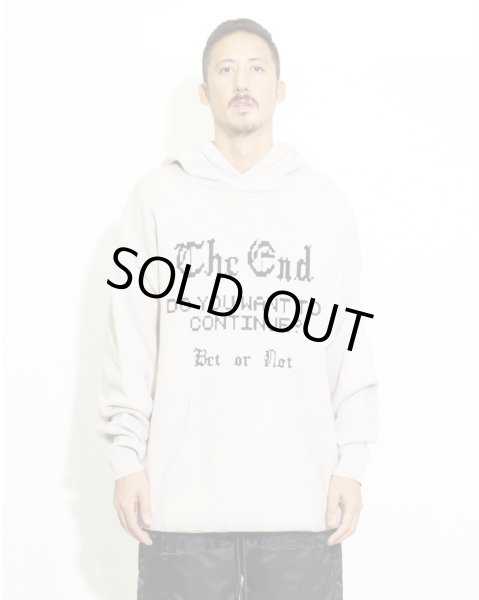 画像3: TAIN DOUBLE PUSH / the end knit p/o hoodie (3)