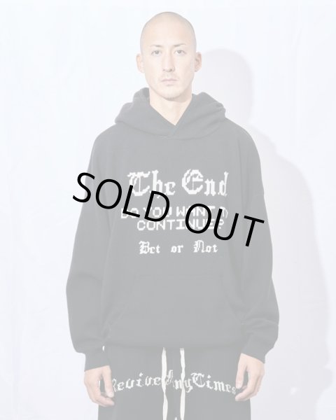 画像3: TAIN DOUBLE PUSH / the end knit p/o hoodie (3)