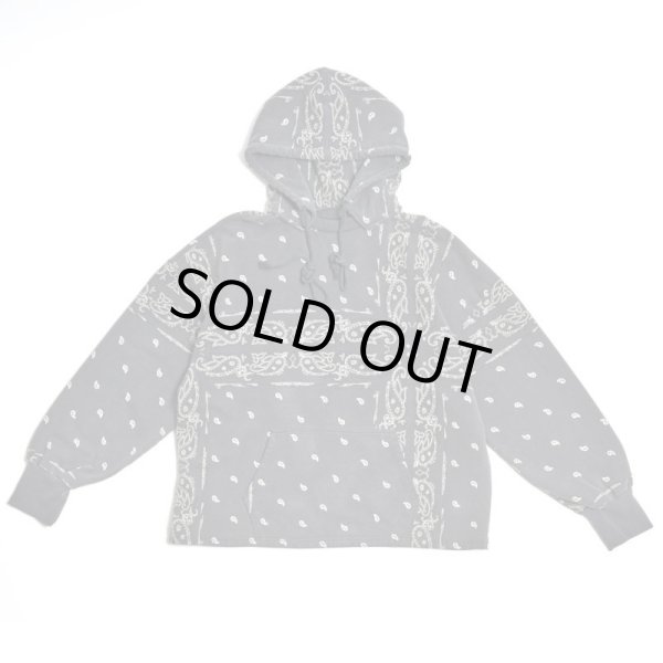 画像1: THE WORLD IS YOURS × INNOCENCE / paisley vintage hoodie (1)