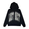 画像1: LAST NEST / dusty black hoodie (1)