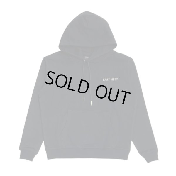 画像2: LAST NEST / dusty black hoodie (2)