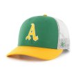 画像1: ’47 / ATHLETICS COOPERSTOWN SIDE NOTE  '47 TRUCKER   kelly (1)