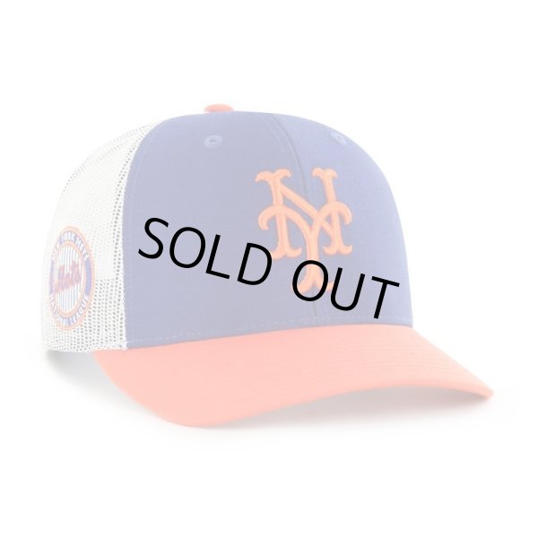 画像2: ’47 / METS COOPERSTOWN SIDE NOTE  '47 TRUCKER   royal (2)