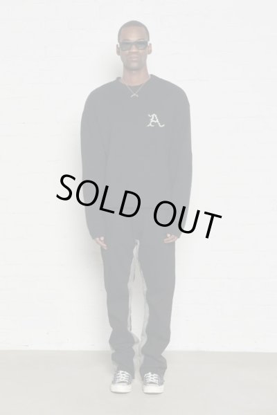 画像4: ASKYURSELF / angel raw cropped chunky knit (4)