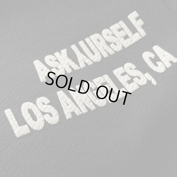 画像2: ASKYURSELF / contrast insert hoodie (2)