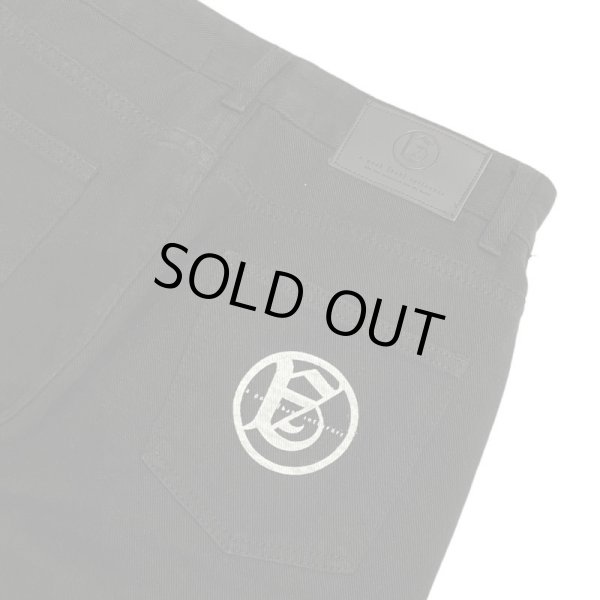 画像4: A GOOD BAD INFLUENCE / distressed line denim jeans (4)