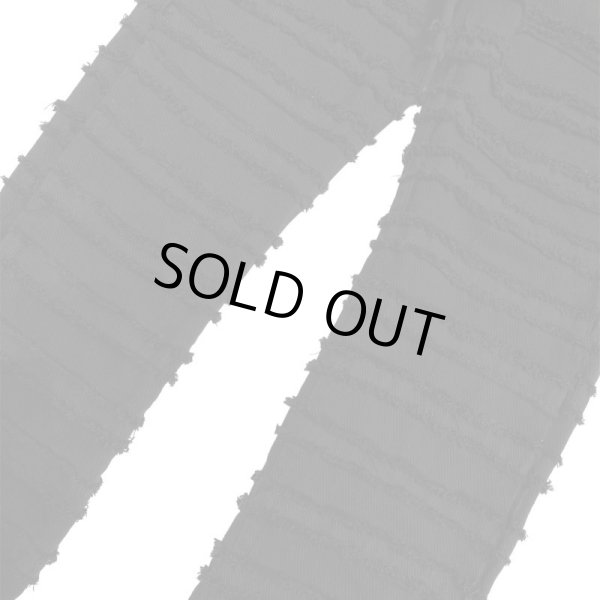 画像3: A GOOD BAD INFLUENCE / distressed line denim jeans (3)