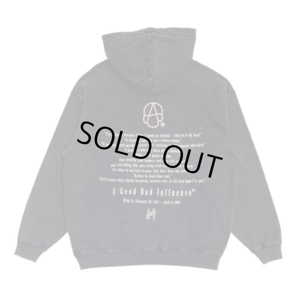 画像2: A GOOD BAD INFLUENCE / the original anarchy skull logo hoodie (2)