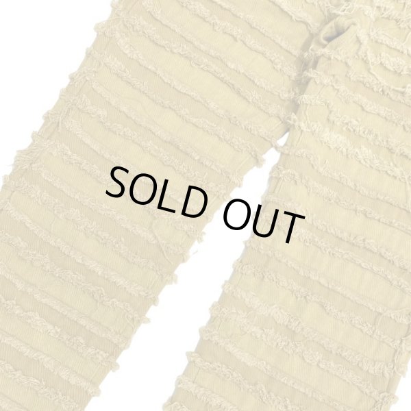 画像3: A GOOD BAD INFLUENCE / distressed line denim jeans (3)