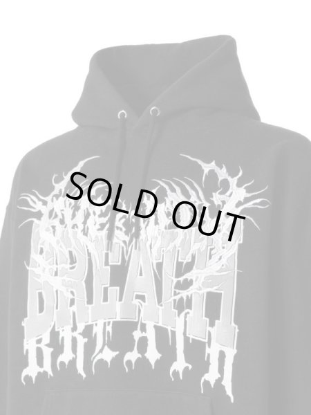 画像3: BREATH / overlap logo hoodie (3)