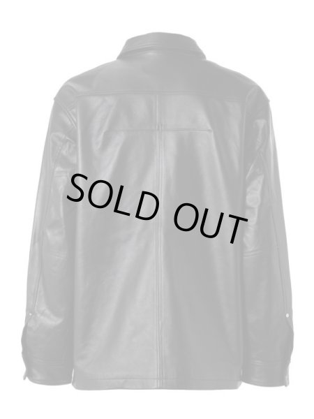 画像2: BREATH / leather cpo jacket (2)