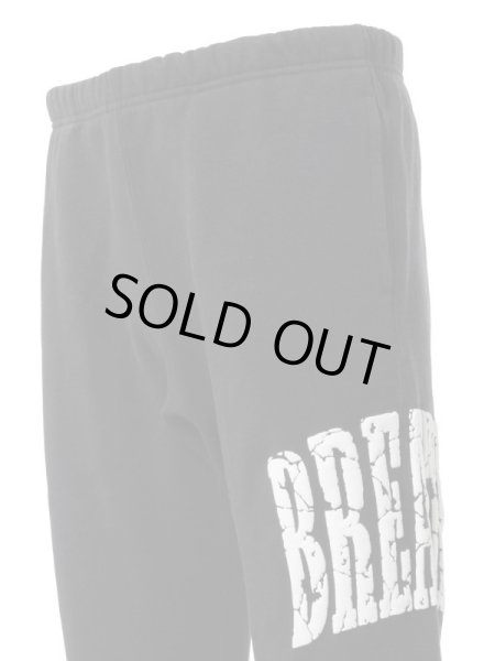 画像4: BREATH / crack logo sweat pants (4)