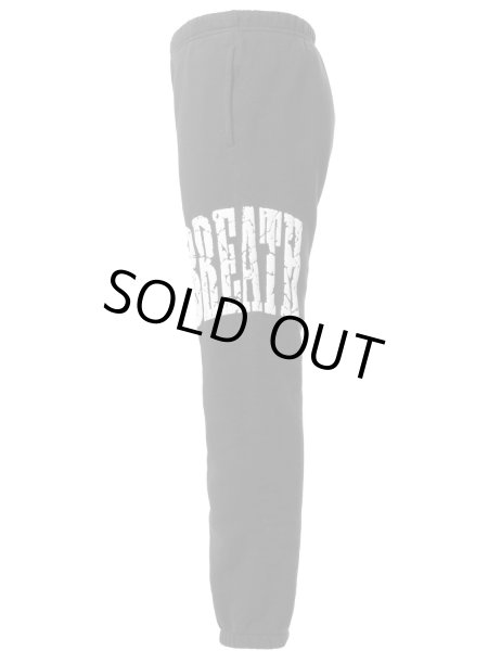 画像2: BREATH / crack logo sweat pants (2)