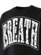 画像3: BREATH / crack logo sweat crew (3)