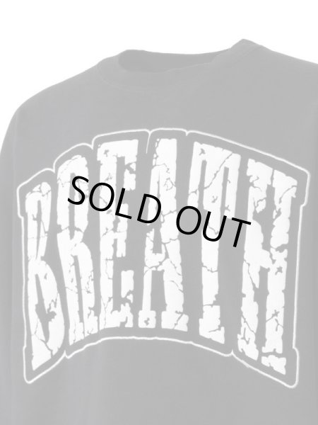 画像3: BREATH / crack logo sweat crew (3)