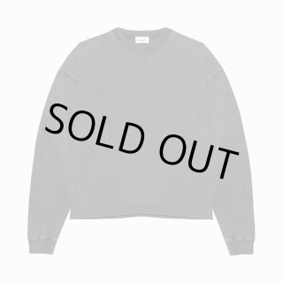 ASKYURSELF / basic vintage raw l/s tee - OTHELLO KUMAMOTO