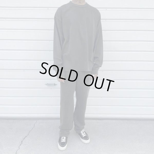 画像3: ASKYURSELF / basic vintage raw l/s tee (3)