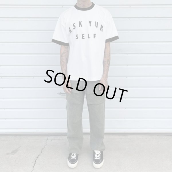 画像3: ASKYURSELF / college cotrast tee (3)