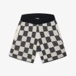 画像1: ASKYURSELF / checkered crochet shorts (1)