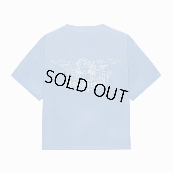 画像1: ASKYURSELF / faded banned angel tee (1)