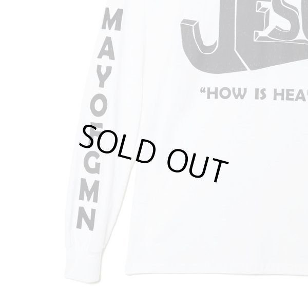 画像4: MAYO / jesus print l/s tee (4)