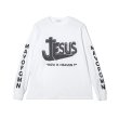 画像1: MAYO / jesus print l/s tee (1)