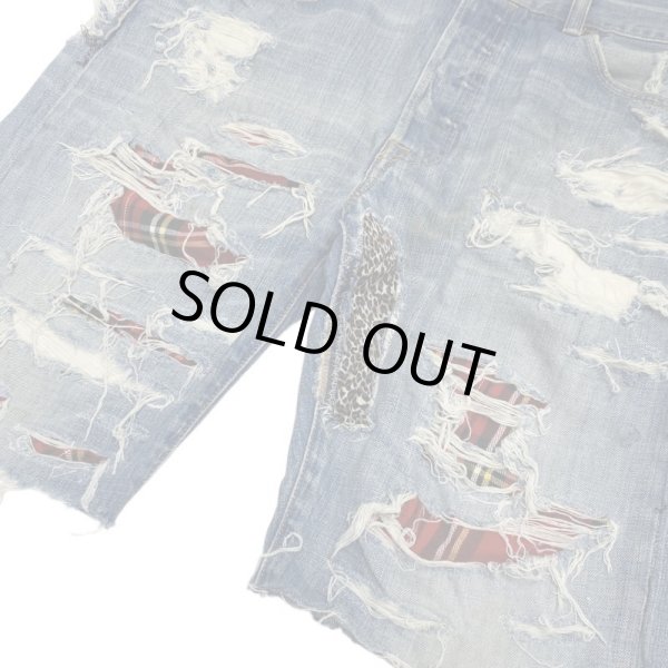 画像3: INNOCENCE / tartan denim short pants (3)