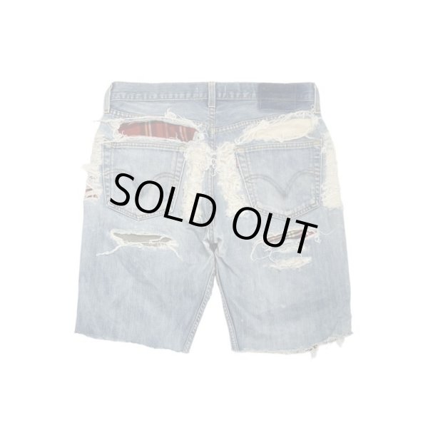 画像2: INNOCENCE / tartan denim short pants (2)