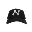 画像1: AUI NITE / AN bone 3D logo mesh cap (1)