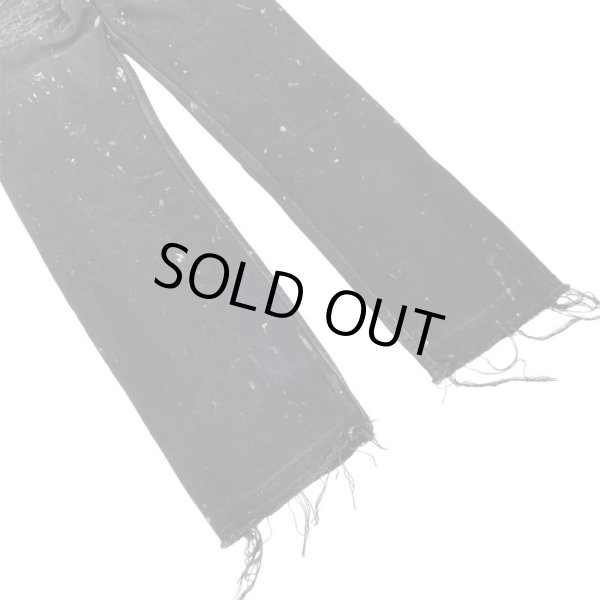 画像6: INNOCENCE / stitch black denim pants (6)