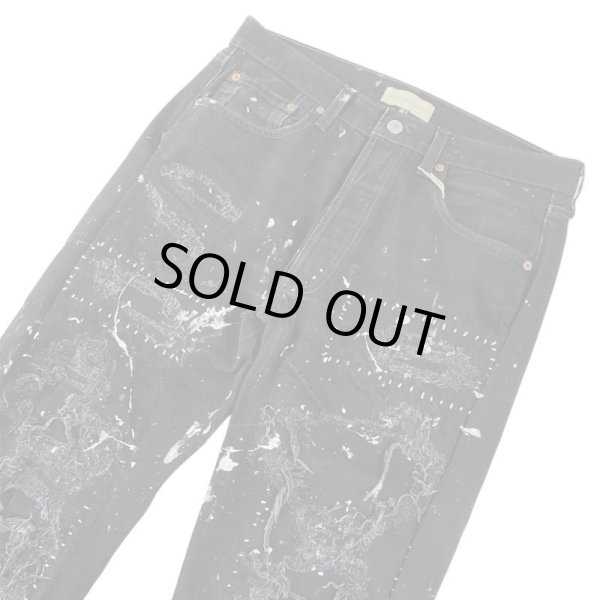 画像3: INNOCENCE / stitch black denim pants (3)