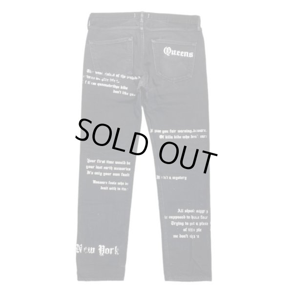 画像2: INNOCENCE / NY QUEENS print denim (2)