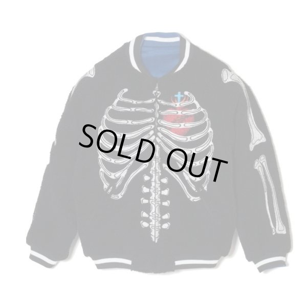 画像1: MAYO / bones embroidery reversible jacket  (1)