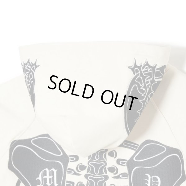 画像4: MAYO / bones embroidery hoodie  (4)