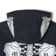 画像3: MAYO / bones embroidery hoodie  (3)