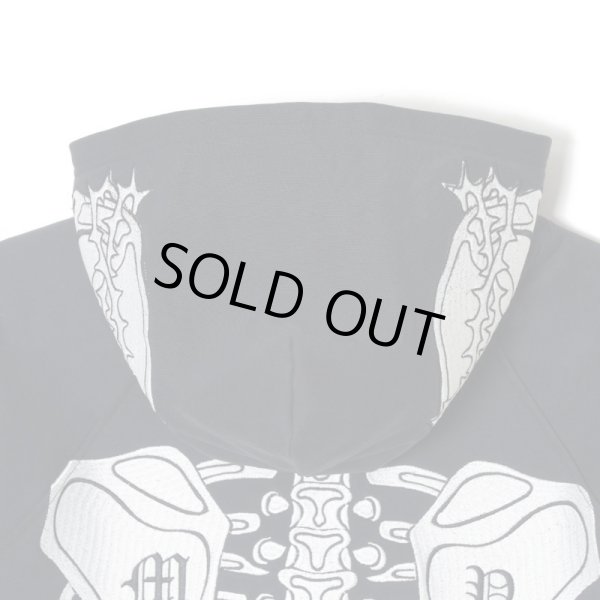 画像3: MAYO / bones embroidery hoodie  (3)