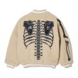 画像2: MAYO / bones embroidery reversible jacket  (2)