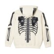 画像2: MAYO / bones embroidery hoodie  (2)