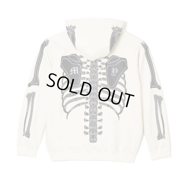画像2: MAYO / bones embroidery hoodie  (2)