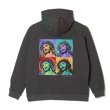 画像4: MAYO / jesus embroidery half zip hoodie  (4)