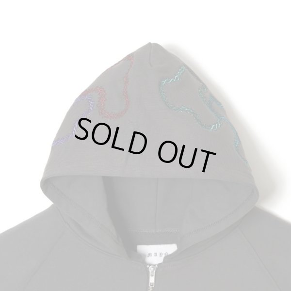 画像2: MAYO / jesus embroidery half zip hoodie  (2)