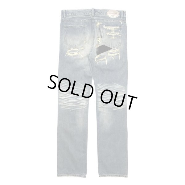 画像2: A GOOD BAD INFLUENCE / super repaired denim jeans (2)
