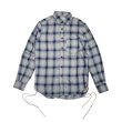 画像1: AUI NITE / side lace check shirt (1)