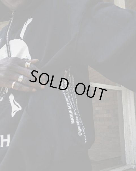 画像5: LAST NEST / death skull hoodie (5)