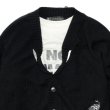 画像3: A GOOD BAD INFLUENCE / twisted collar distressed cardigan (3)