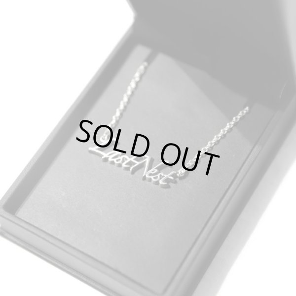 画像3: LAST NEST / logo silver necklace (3)