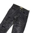 画像3: INNOCENCE / destroy leather denim pants (3)